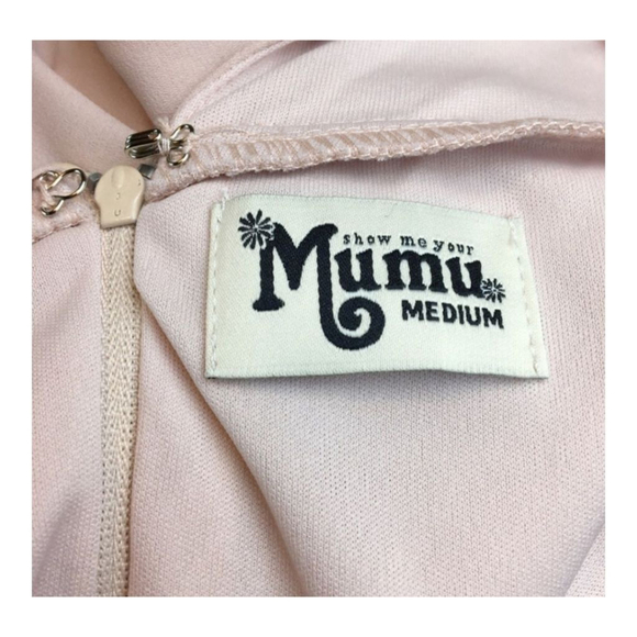Show Me Your Mumu Pink Maxi Dress Size M - Picture 3 of 5